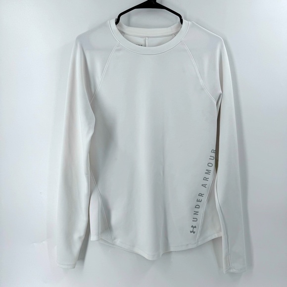 Under Armour Double Knit Fitted‎ Longsleeve Sweat Shirt - Picture 3 of 8